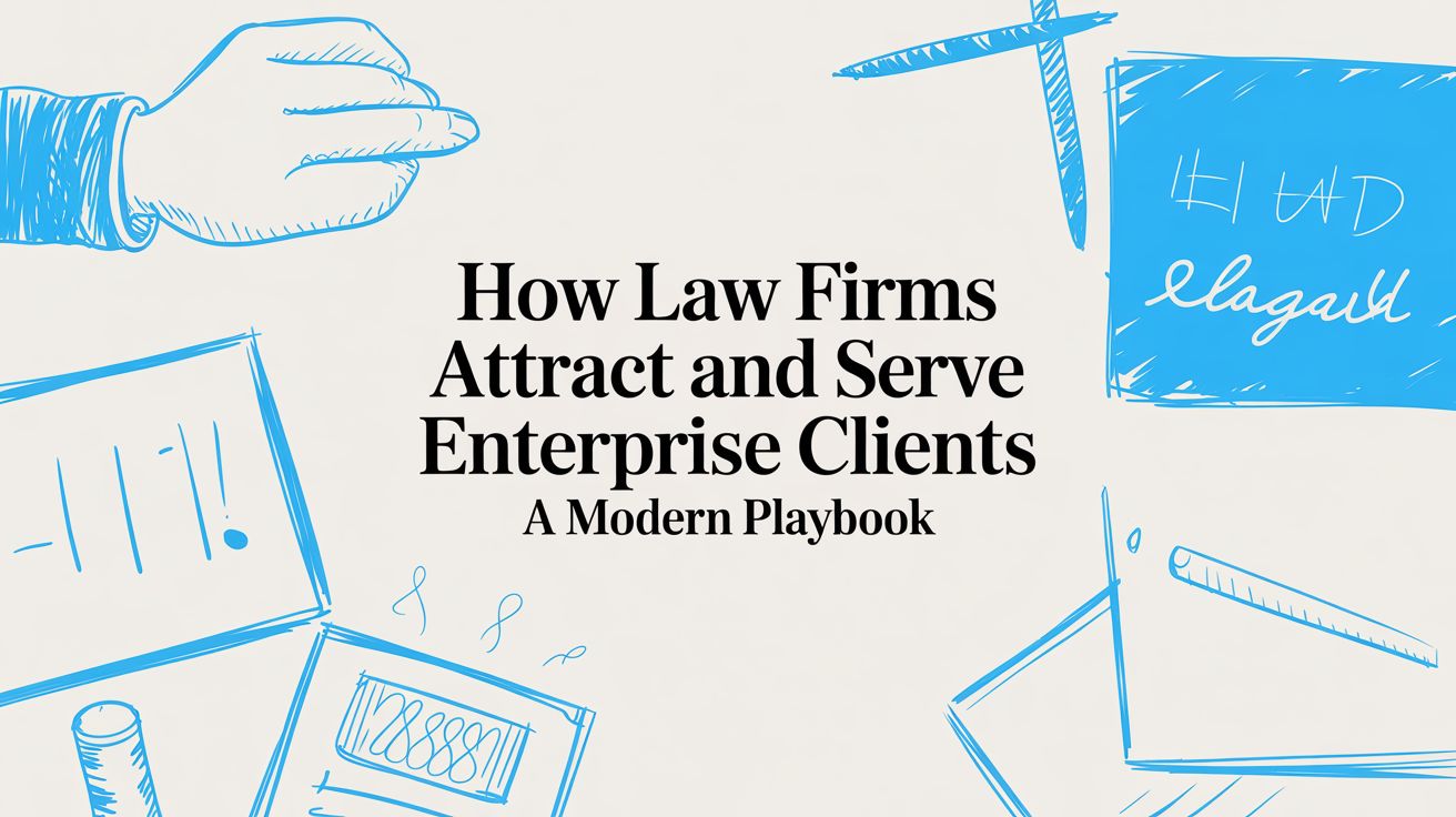 How Law Firms Attract and Serve Enterprise Clients A Modern Playbook
