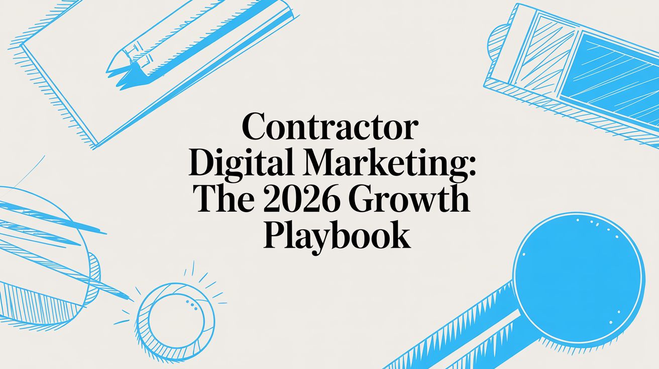 Contractor Digital Marketing: The 2026 Growth Playbook
